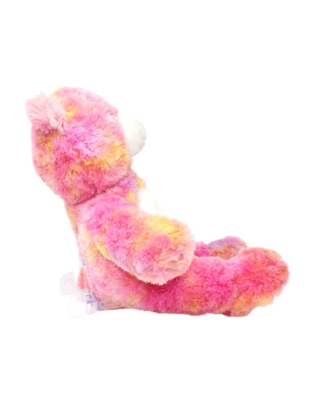 Build A Bear 17” Teddy Bear Tie Dye Pink Orange Valentine's Day Endless Hugs - Picture 3 of 8